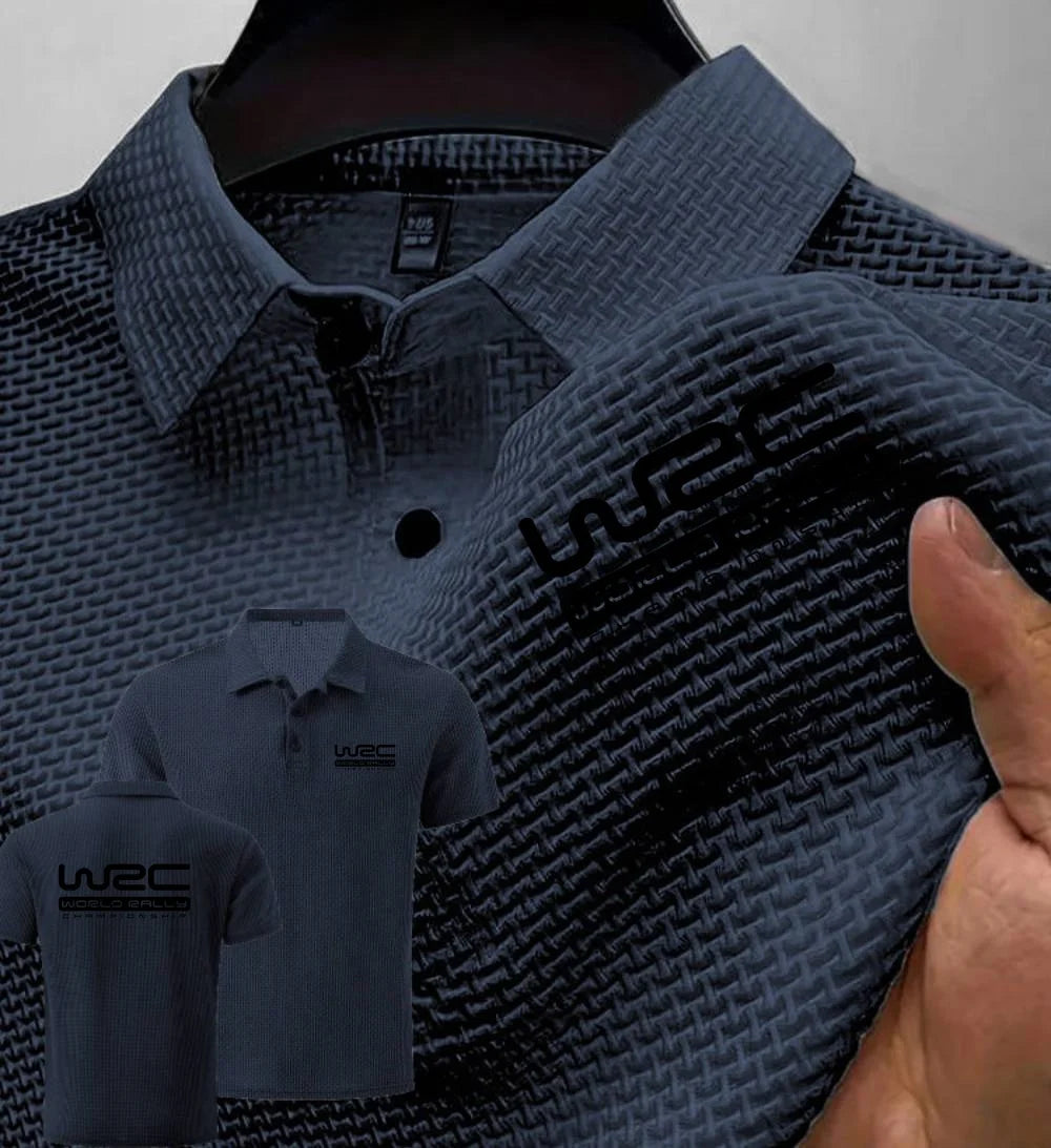 Camisa Polo Masculina Seda