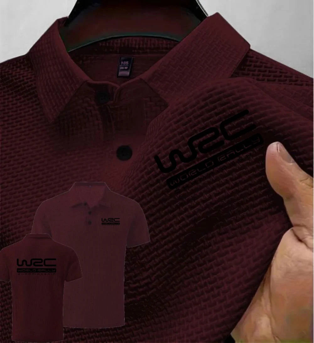 Camisa Polo Masculina Seda
