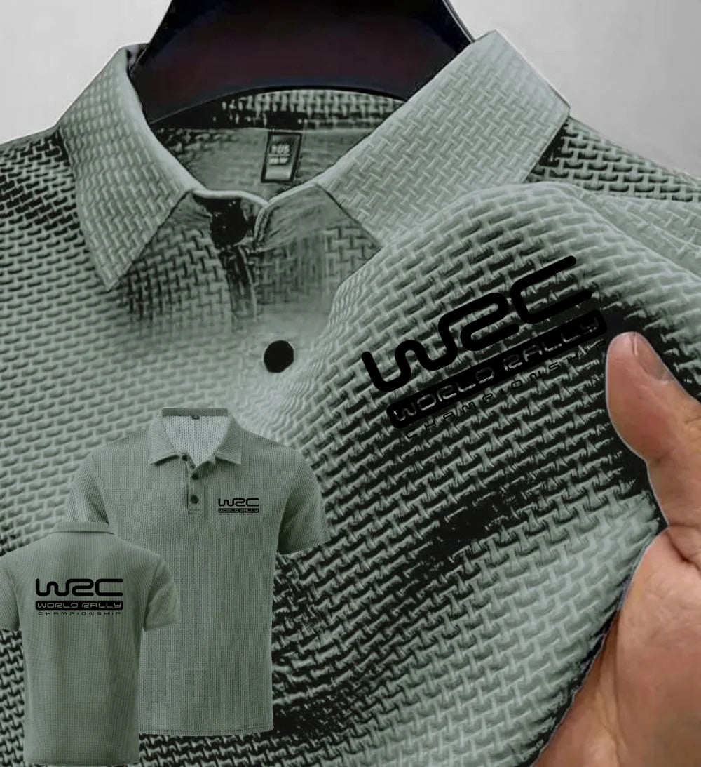 Camisa Polo Masculina Seda