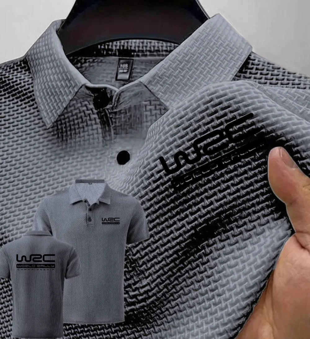 Camisa Polo Masculina Seda