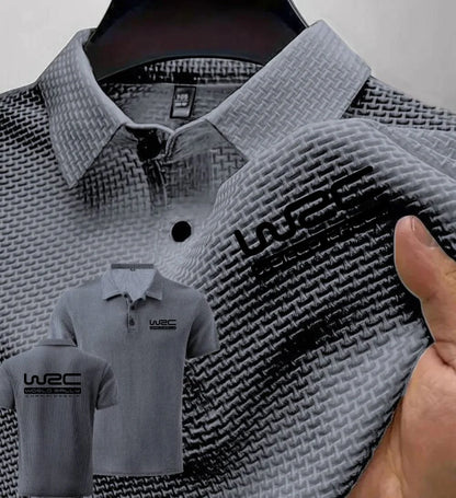 Camisa Polo Masculina Seda
