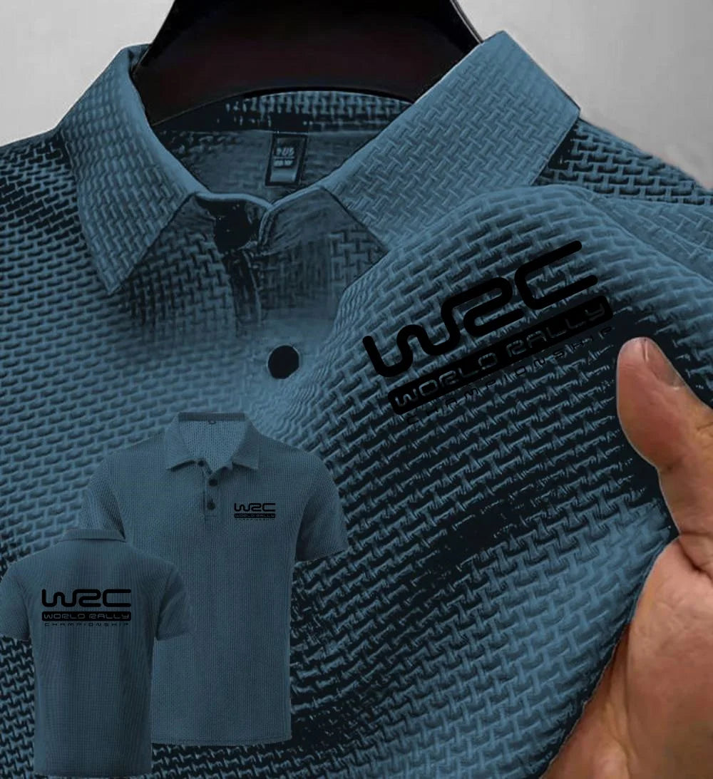 Camisa Polo Masculina Seda
