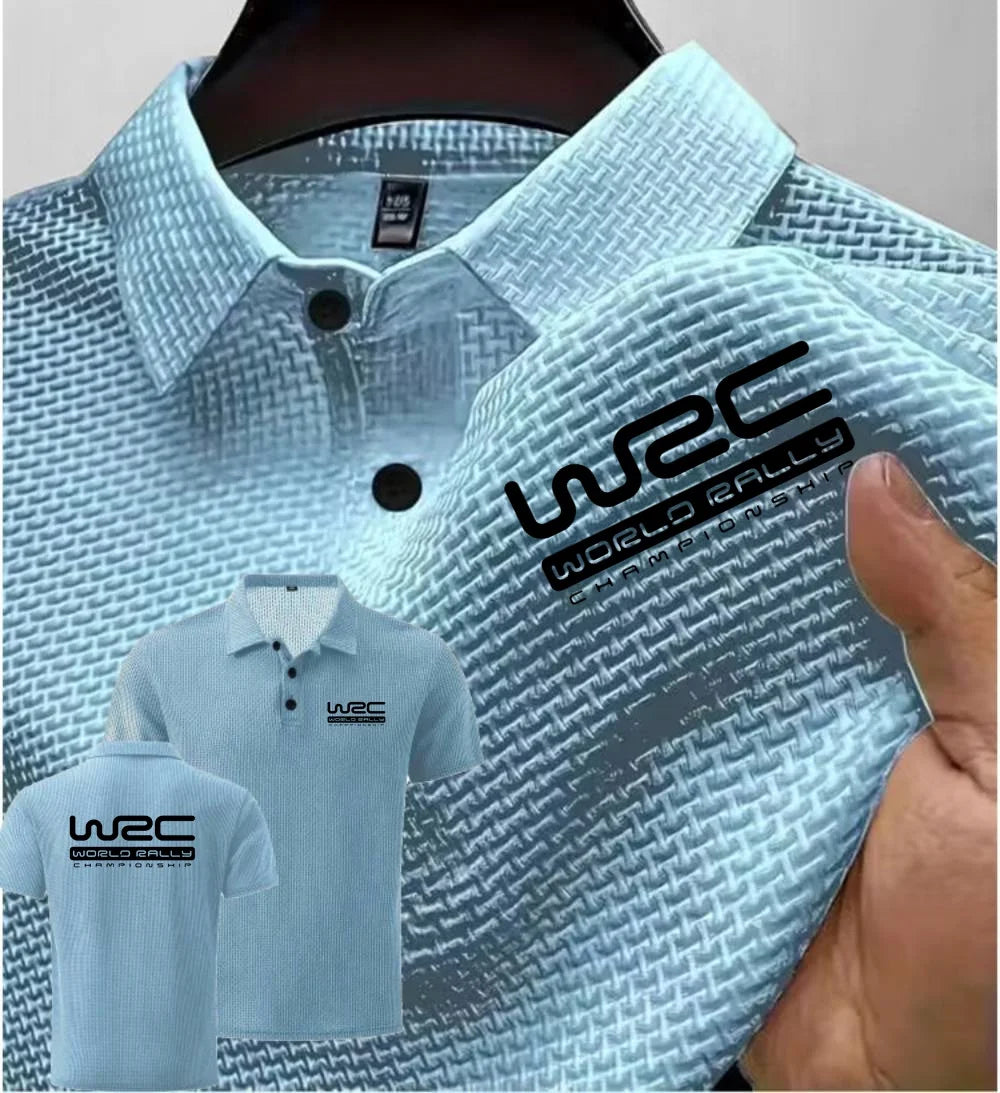 Camisa Polo Masculina Seda
